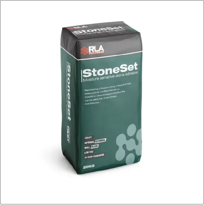 StoneSet Moisture Sensitive Stone Tile Adhesive