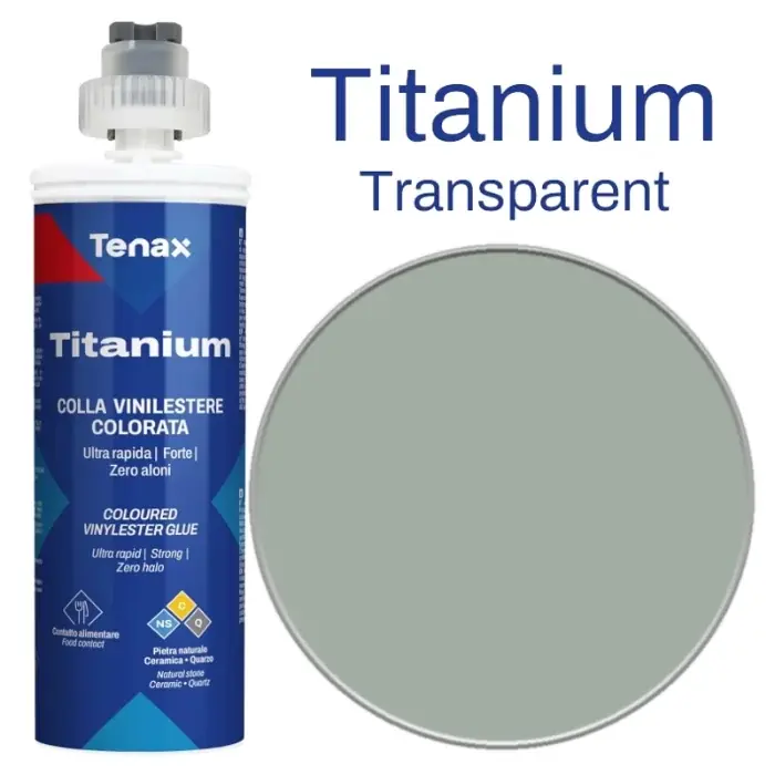 Titanium Extra Rapid Cartridge Glue 250 ML Transparent