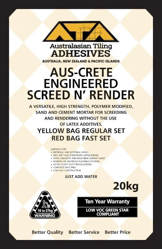 Aus Screed N Render Normal Set