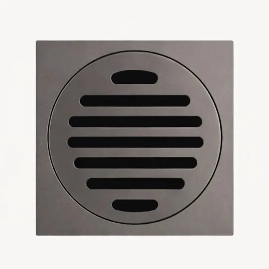 Standard Electro Plated Gunmetal 17MM Height Outlet 95MM / Aus01gm