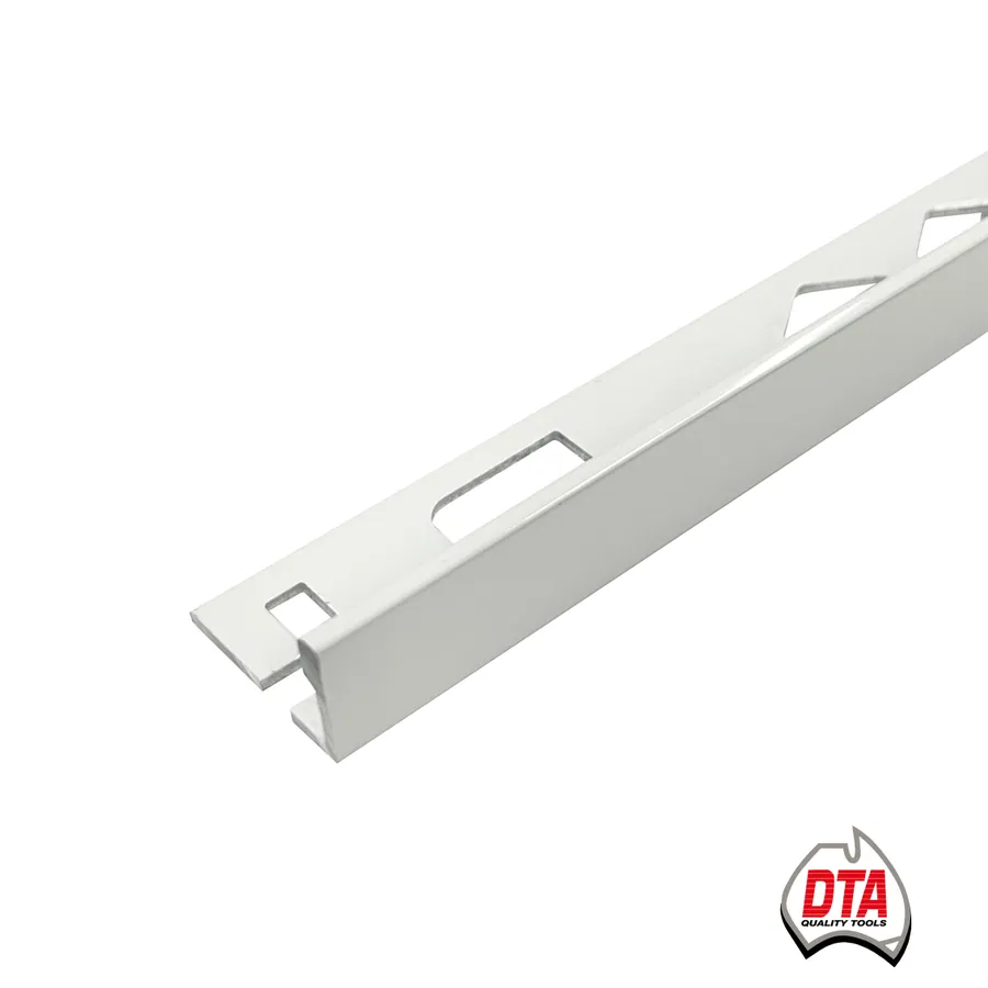 Aluminium L-Shape Angle 3m x 15mm Gloss White