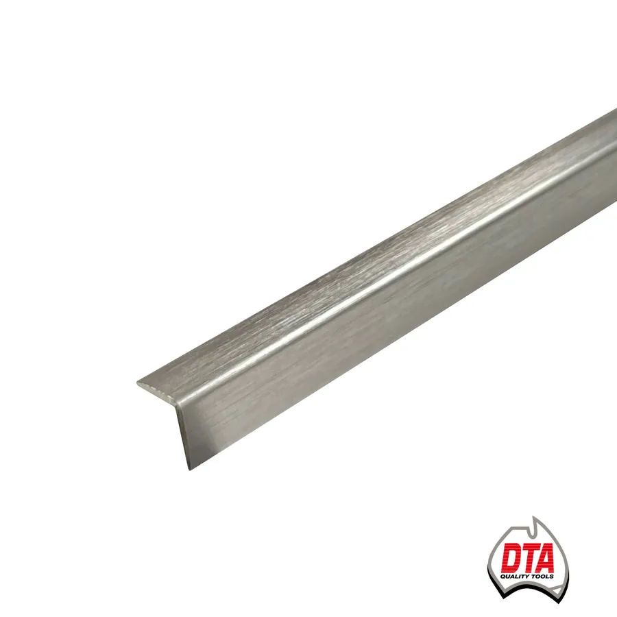 Retro Fit L-Shape Trim 3m x 20mm Brushed Nickel