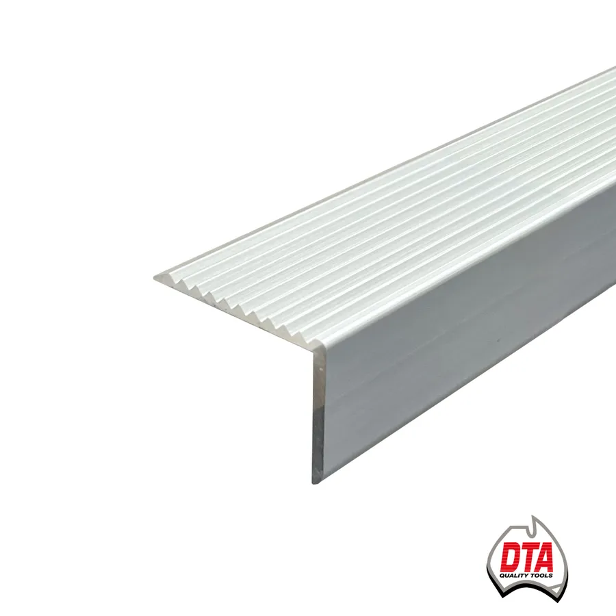 Stair Nosing Self Adhesive 3.3m x 30mm Matt Silver