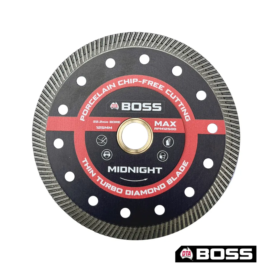 BOSS 125mm Midnight Turbo Blade