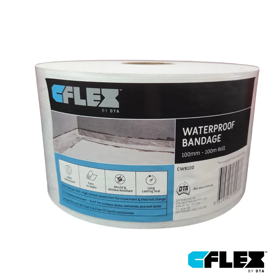 CFLEX Waterproof Bandage 100mm - 100m Roll