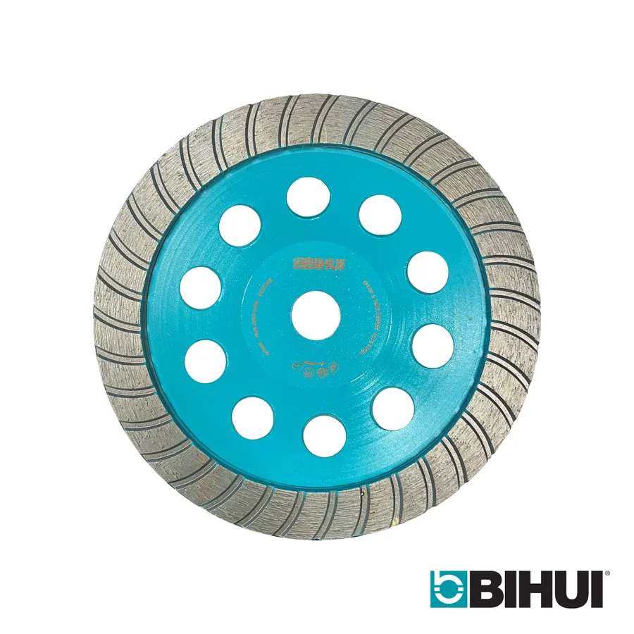 BIHUI 125mm Turbo Professional Diamond Grinding Wheel