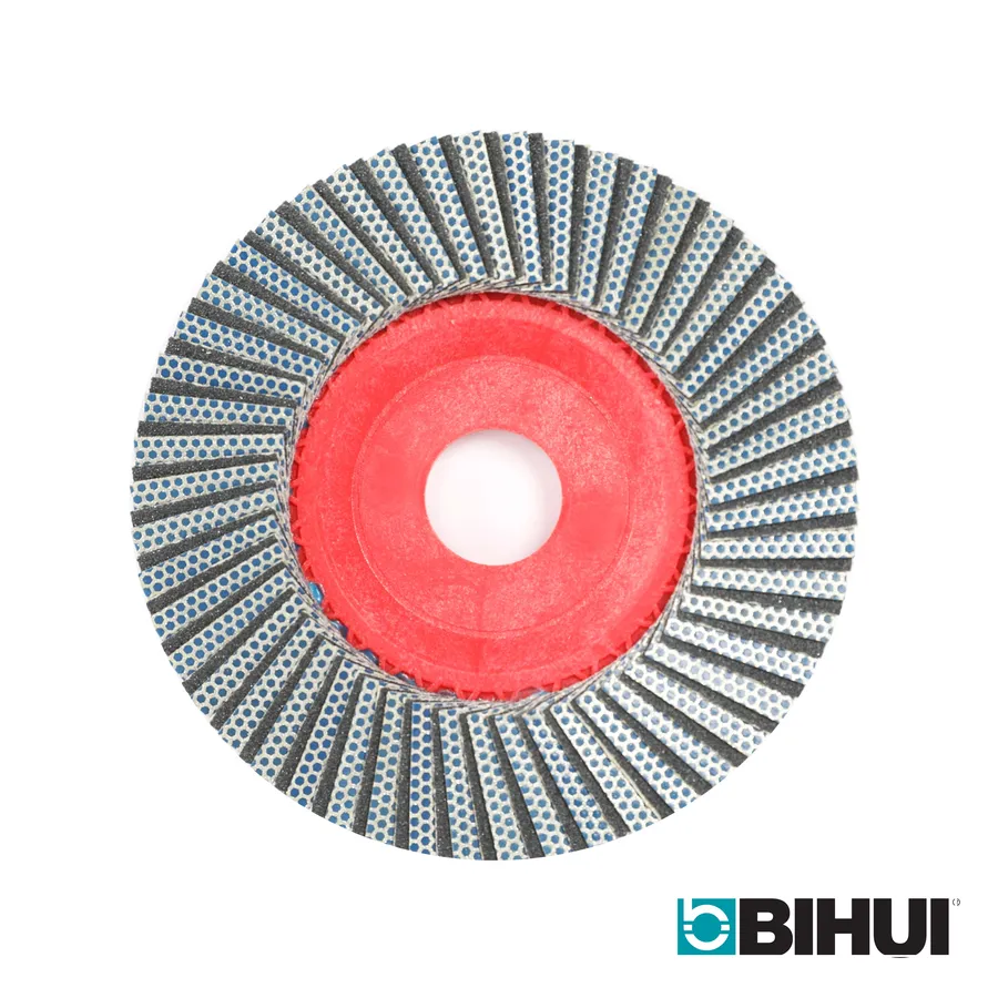 BIHUI 115mm Diamond Flap Wheel 200 Grit