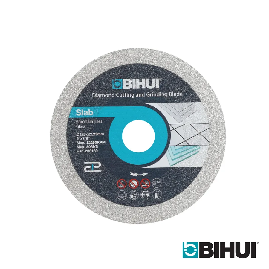 BIHUI 125mm Diamond Cutting & Grinding Blade 22.23mm Bore
