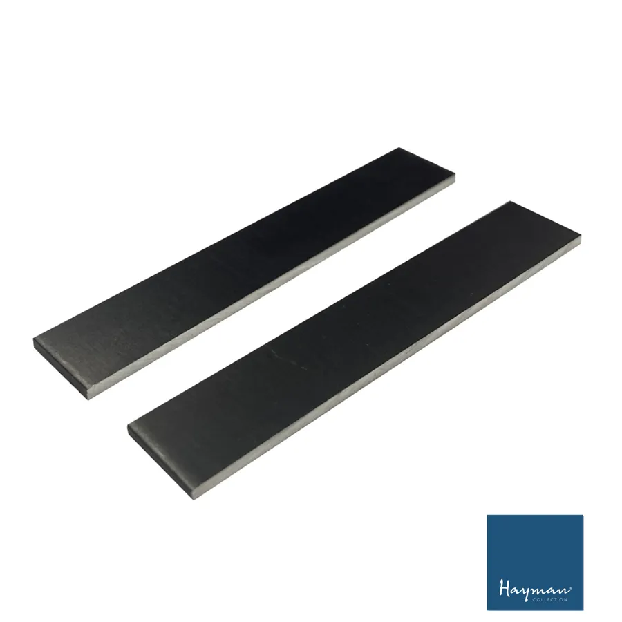 Aluminium Drain Joiner (2pc) 14mm Black