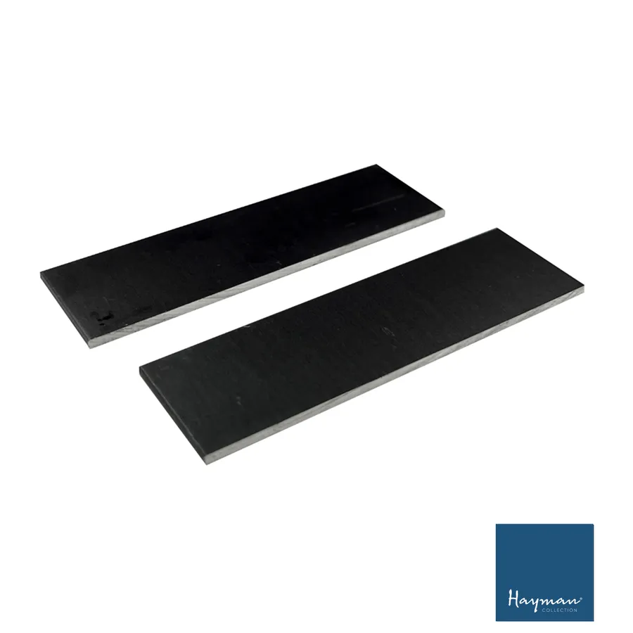 Aluminium Drain Joiner (2 pc) 21mm Black