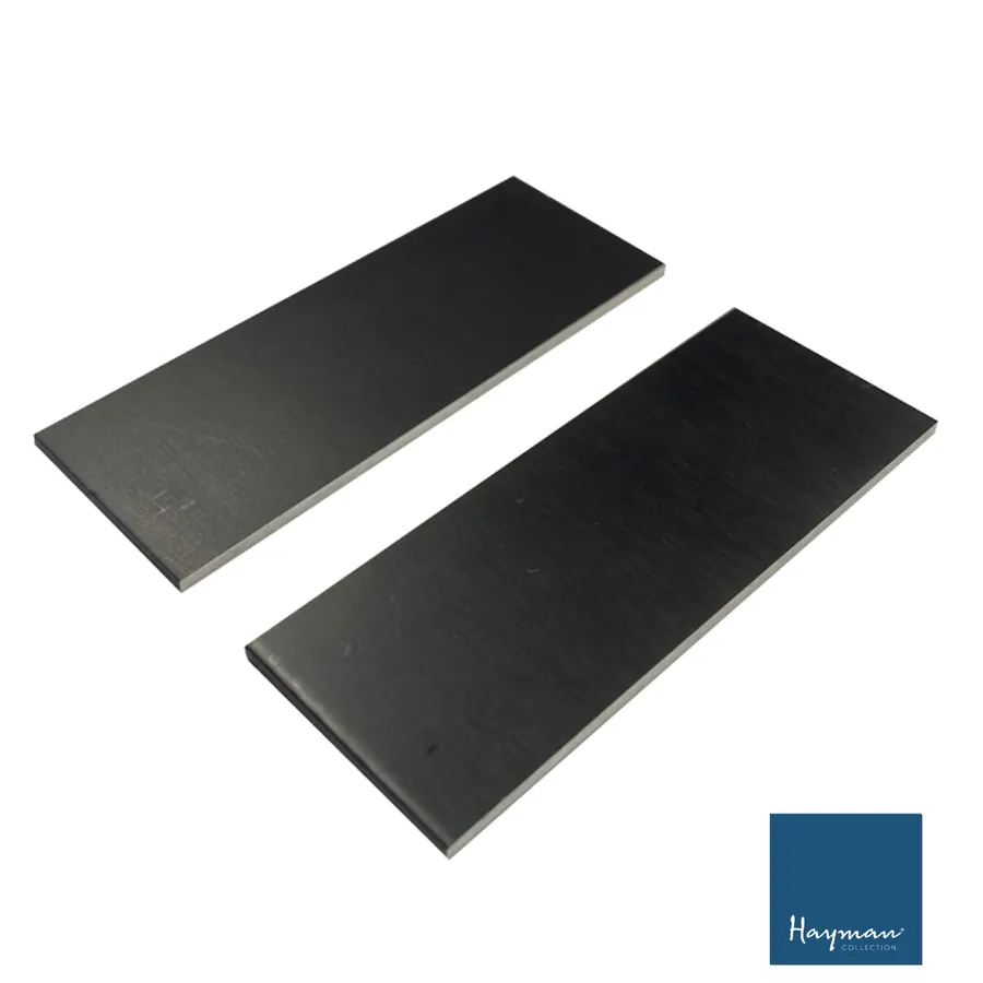 Aluminium Drain Joiner (2pc) 26mm Black