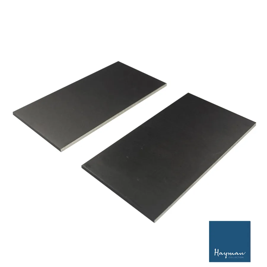 Aluminium Drain Joiner (2pc) 35mm Black