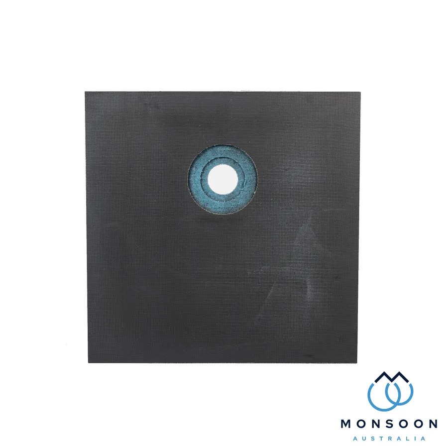 Monsoon Shower Base Offset Drain - 1040 x 1040 x 20mm