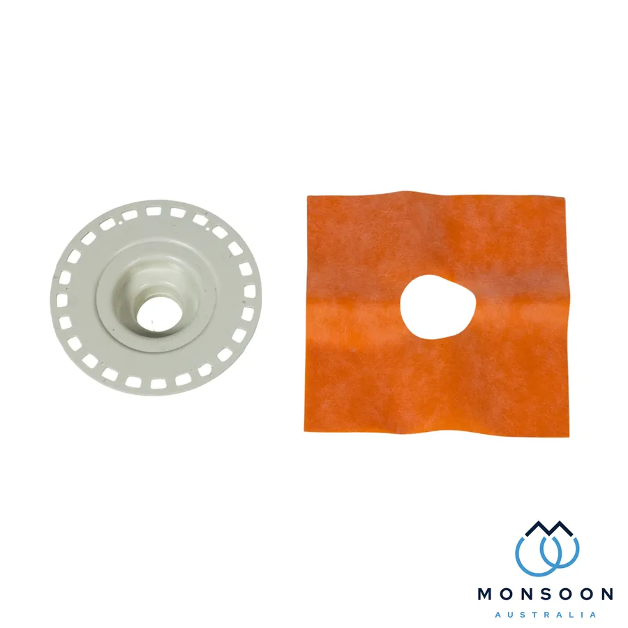 Monsoon Leak Control Flange Kit with Drain and Seal