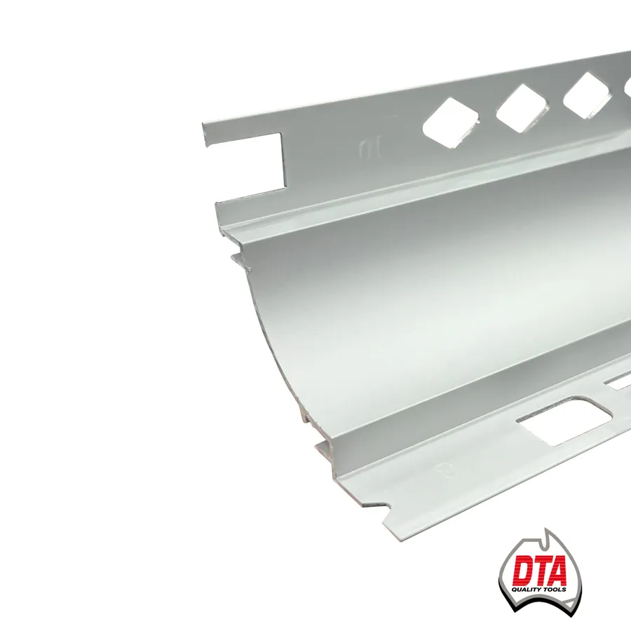 Aluminium Cove Trim 3.6m x 10mm x 10mm Matt Silver