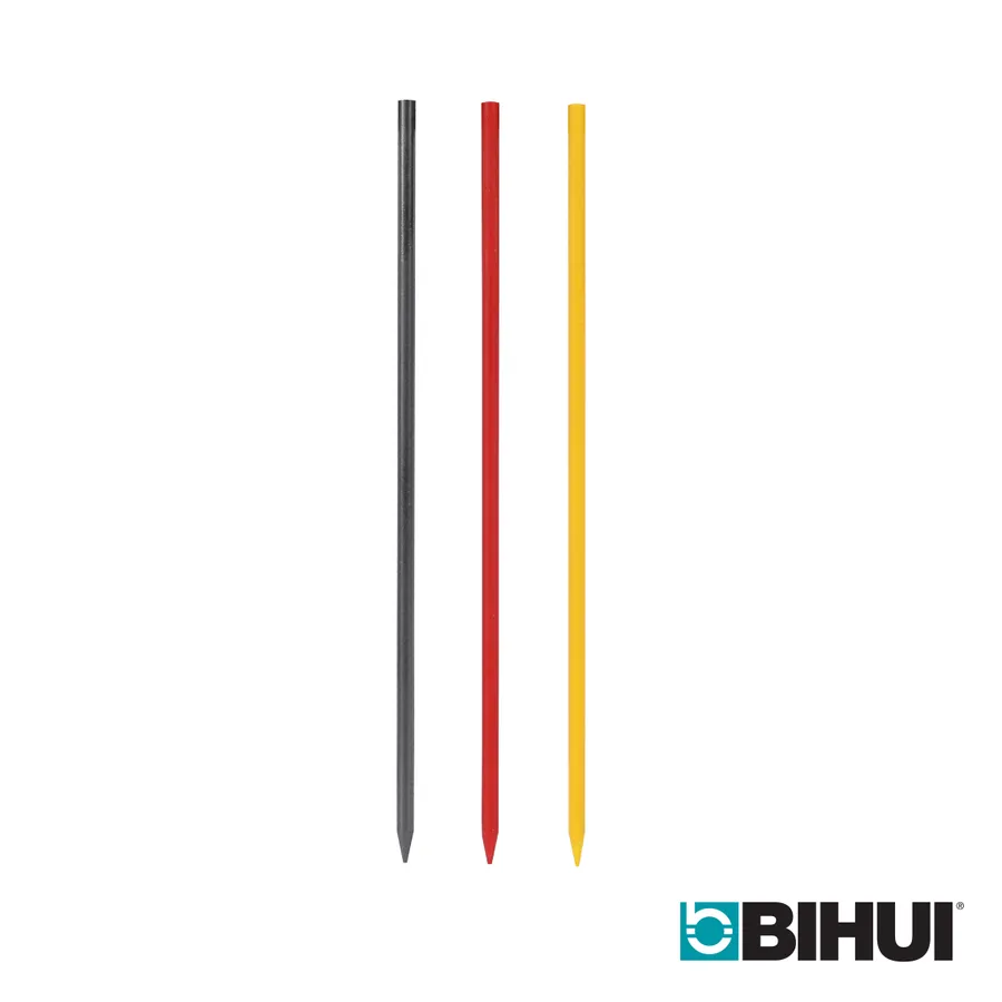 BIHUI 6 SPARE LEADS FOR AUTOMATIC PENCIL (2 x BLACK, 2 x RED, 2 x YELLOW)