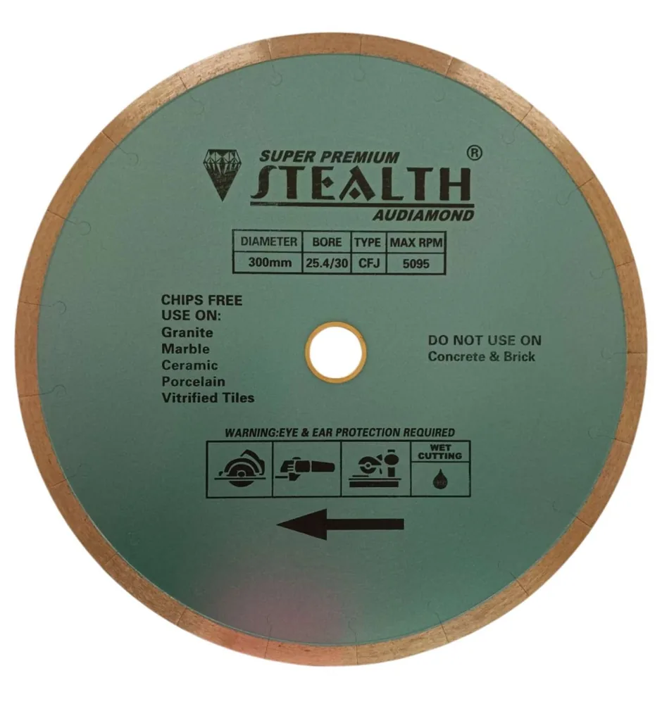 12"/305mm Continuous Rim Diamond Cutting Blade