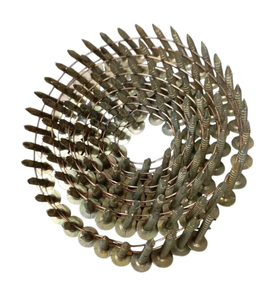 3.05x25mm Coiled Ring Shank Nail
