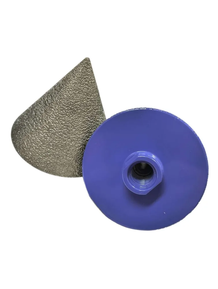 75mm Vacuum Brazed Diamond Cone Drill