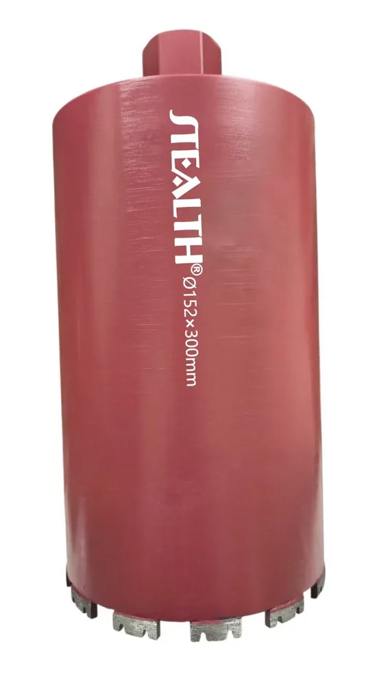 6"/152mmD 300mmAL Diamond Core Bit