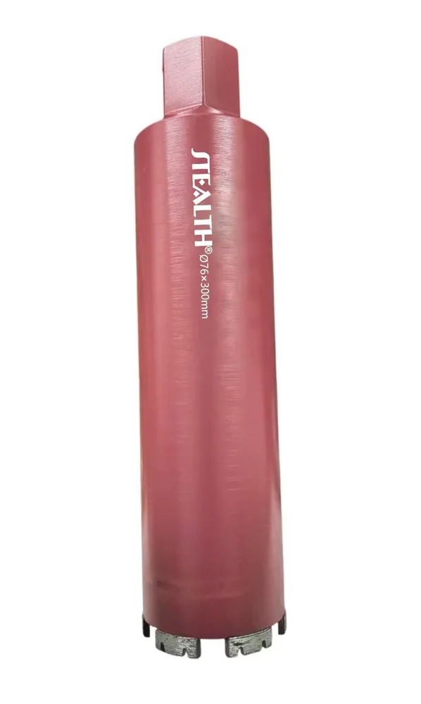 3"/76mmD 300mmAL Diamond Core Bit