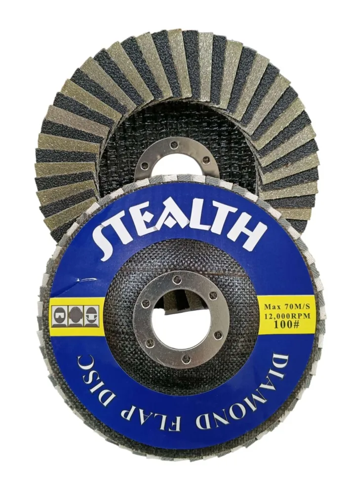 1-1/4"/115mm 100# Diamond Flap Disc