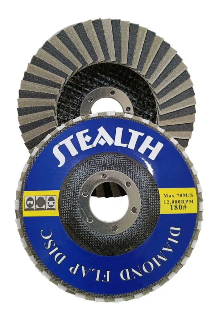 1-1/4"/115mm 180-200# Diamond Flap Disc