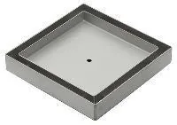 75mm Square Tile Insert StainlessSteel Floor Drain