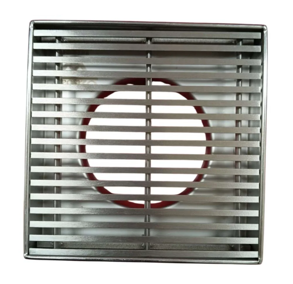 75mm Square Wedge Wire Stainless Steel Floor Drain