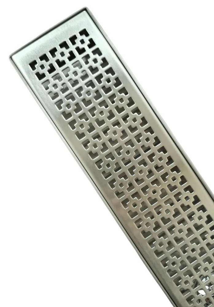 900mm Homo Pattern Stainless Steel Floor Drain