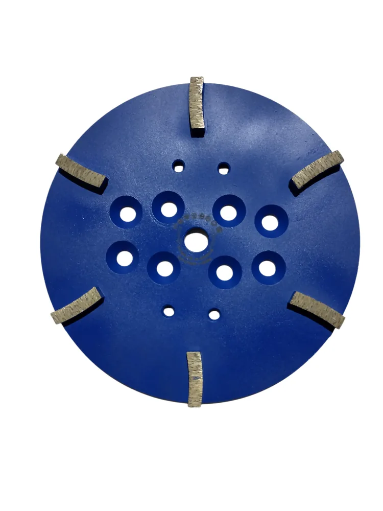10"/254mm 6Segs Diamond Floor Grinding Wheel