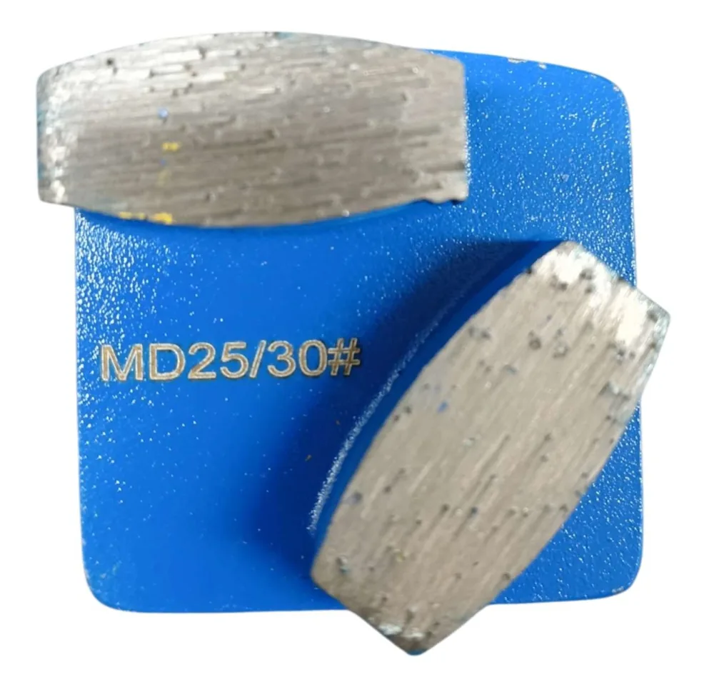 25-30# GBLK-HUS Mid Bnd Blu-2 Fast Set Grinding Block