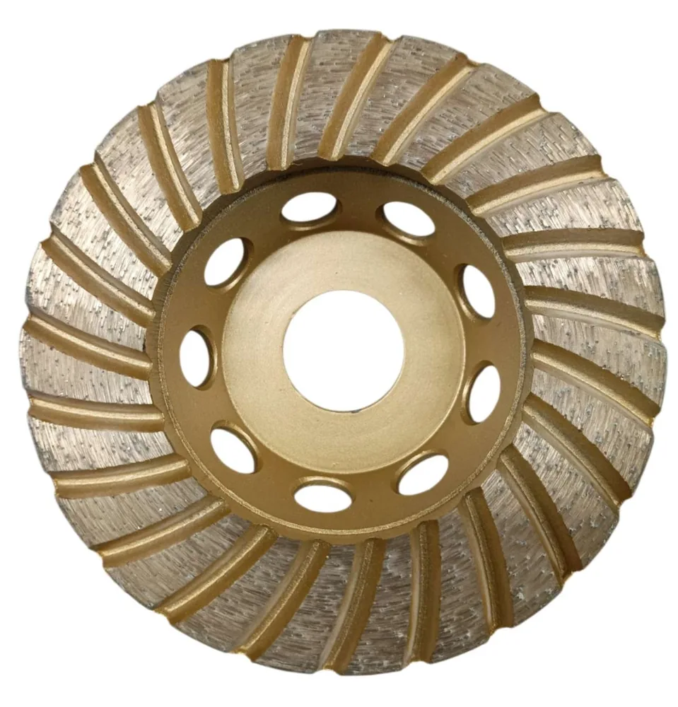 4"/100mm Turbo Diamond Grinding Disc