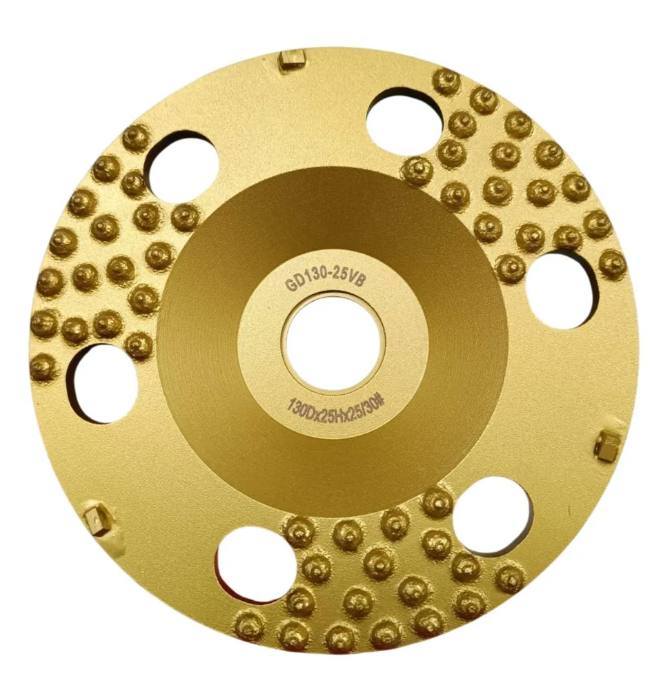 1/8"/130mm Dot Matrix Diamond Grinding Disc