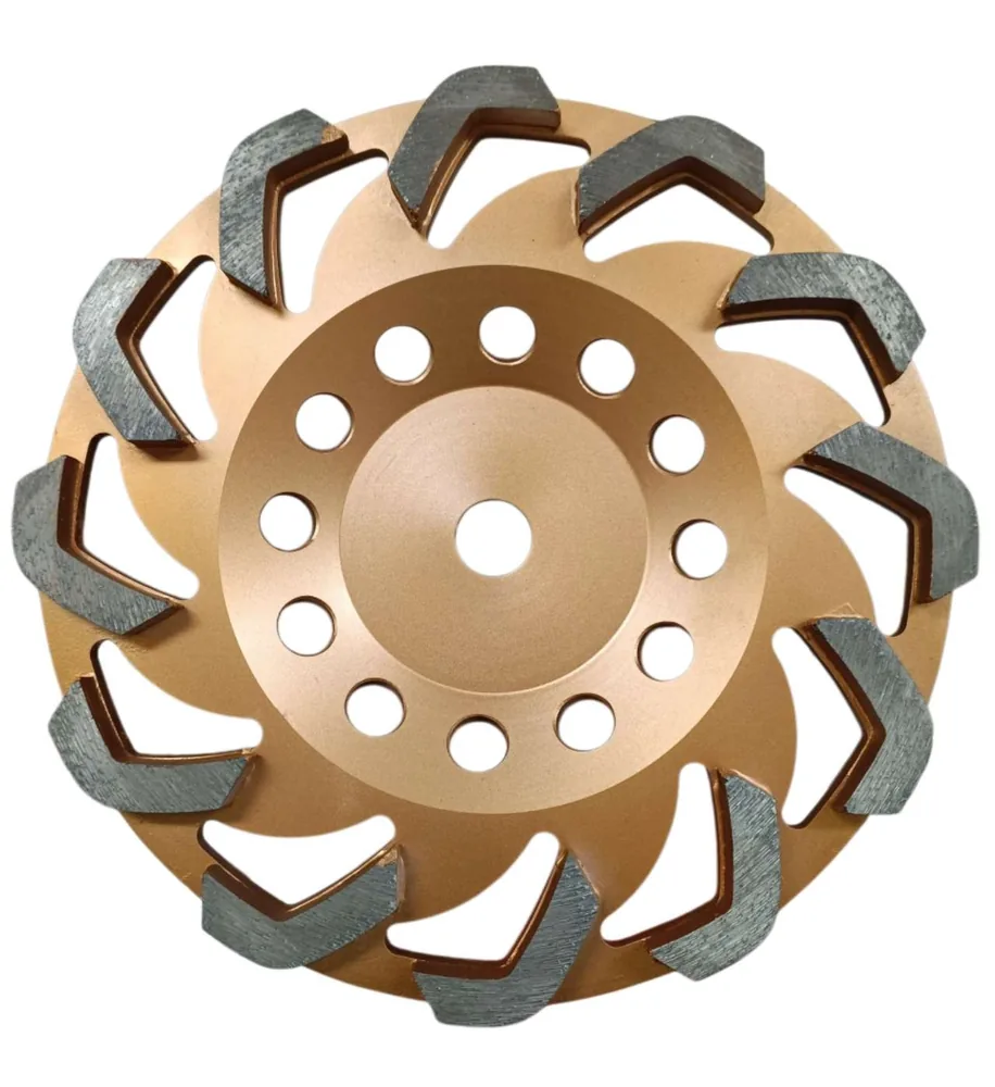 10"/254mm BMR Shape Diamond Grinding Disc