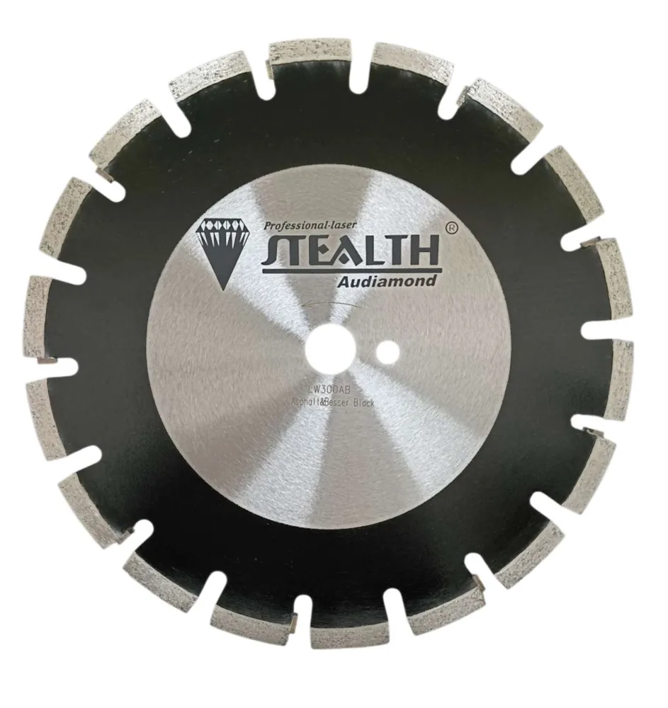 12"/305mm Pro Asphalt/Besser Block Diamond Cutting Blade