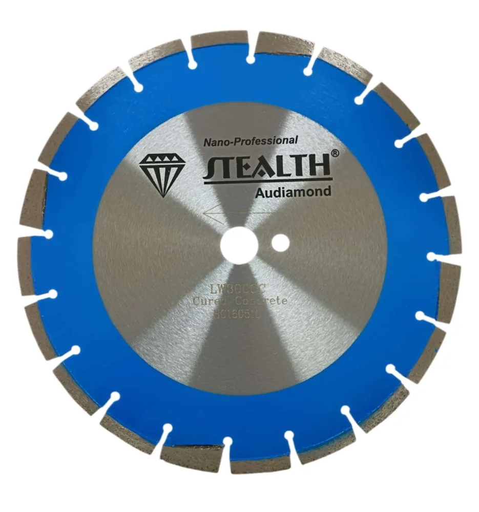 12"/305mm Pro Laser Cured Concrete Blade