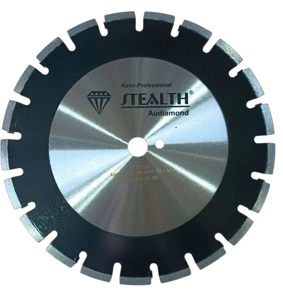 14"/355mm Pro Laser Asphalt/Besser Block Diamond Cutting Blade