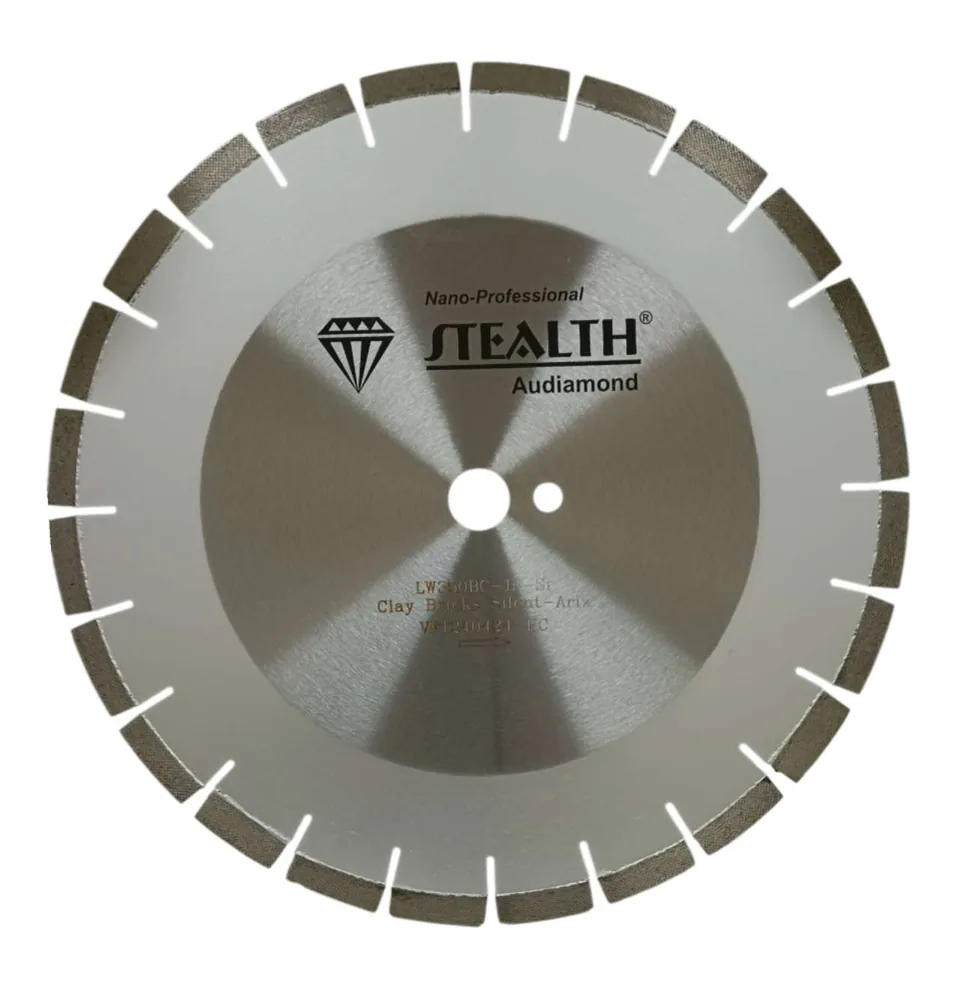 14"/355mm Pro Laser Welded Arix-Silent Brick Blade