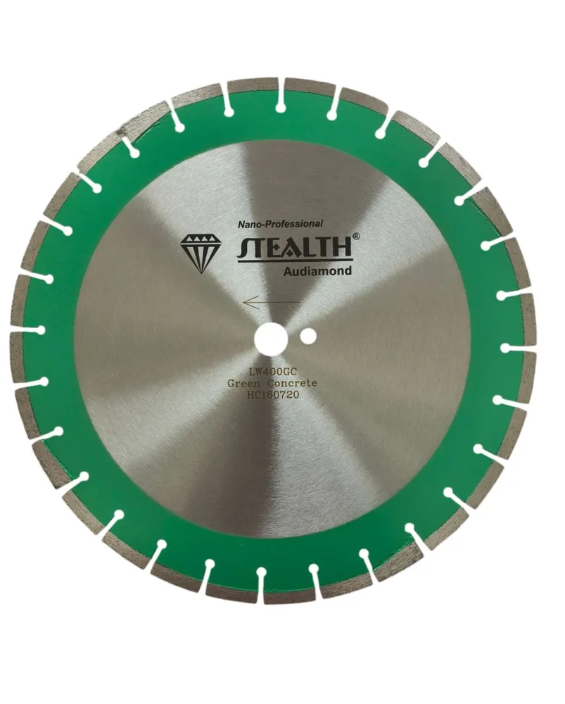 16"/406mm Pro Laser Green Concrete Blade