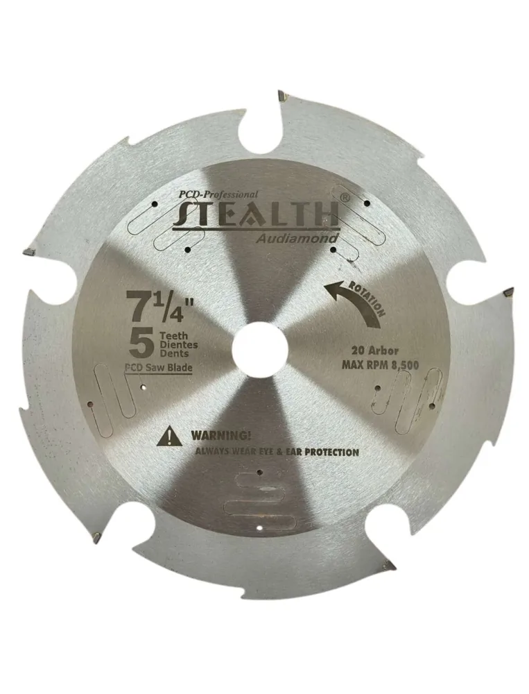 7-1/4"/185mm Polycrystal Diamond Cutting Blade