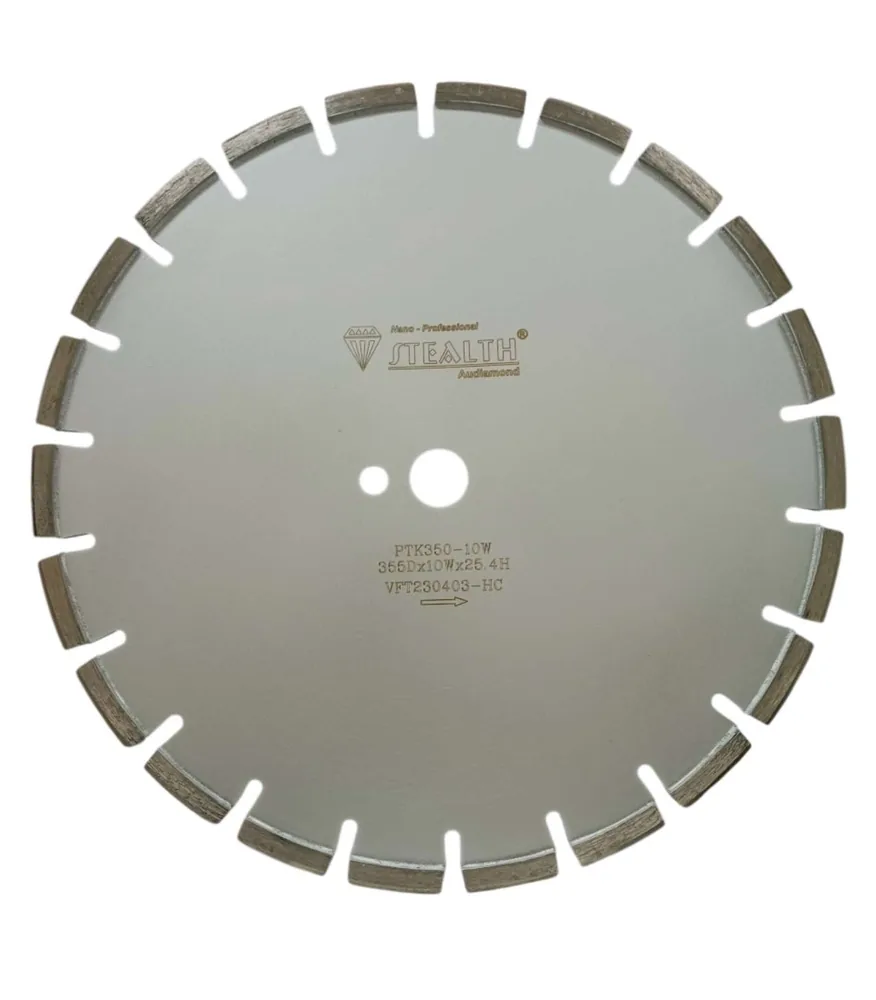14"/355mm Diamond CMC Roof Top Cutting Blade — 10mm