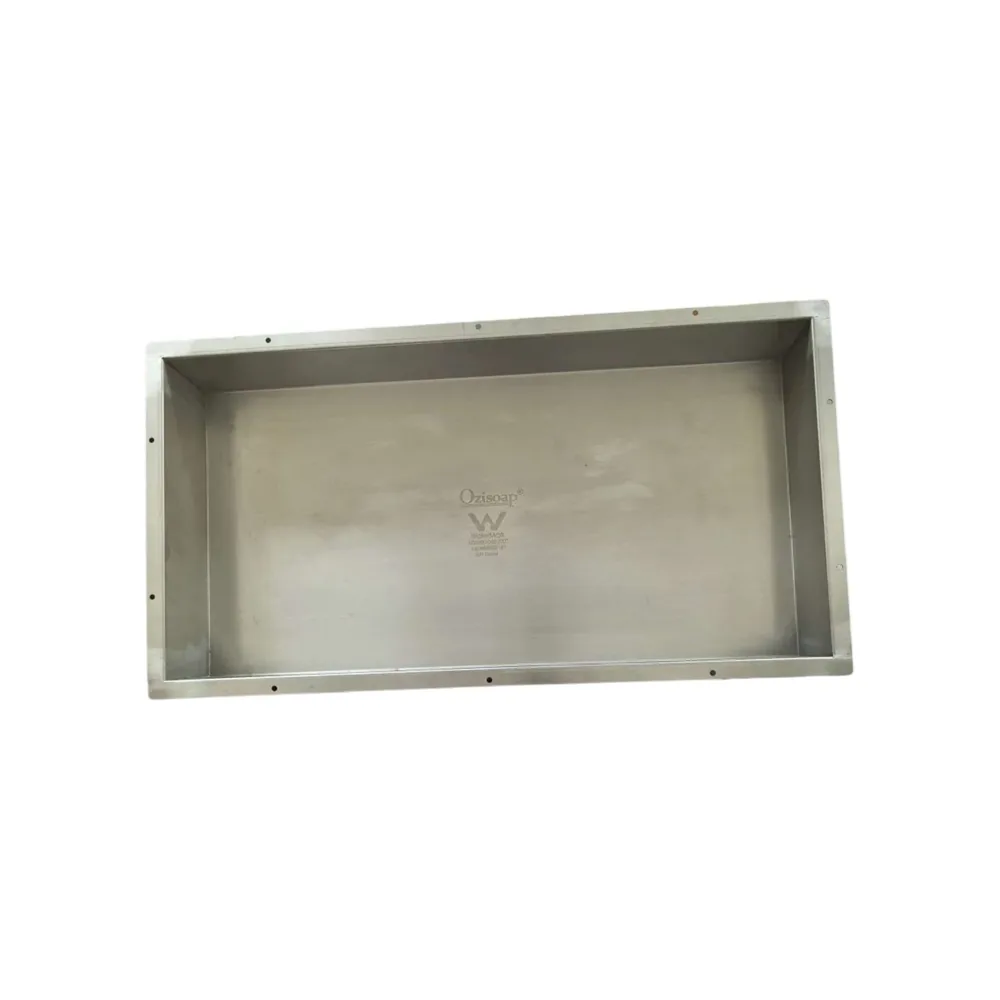 305x605mm Stainless Steel Recessed Niche