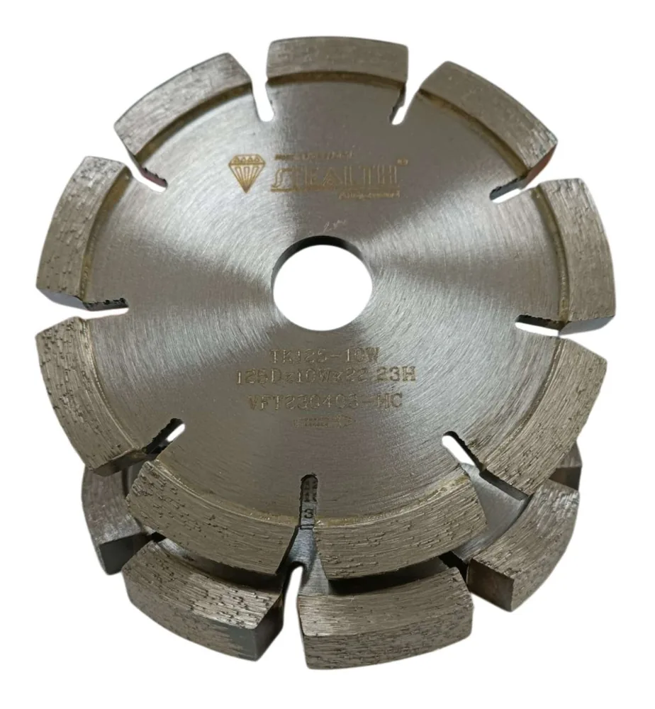 5"/125mm Diamond CMC Flat Top Cutting Blade — 10mm