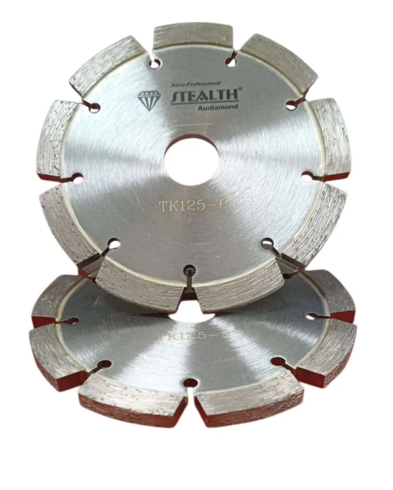 5"/125mm Diamond CMC Flat Top Cutting Blade — 6mm