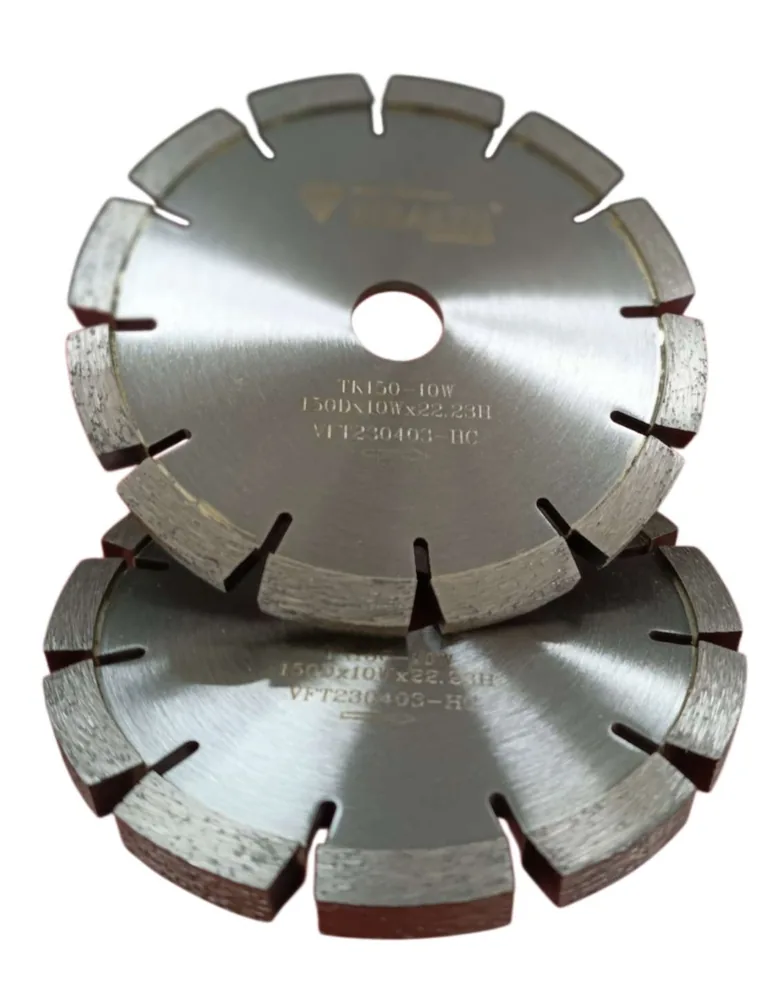 6"/152mm Diamond CMC Flat Top Cutting Blade, 10mm thick