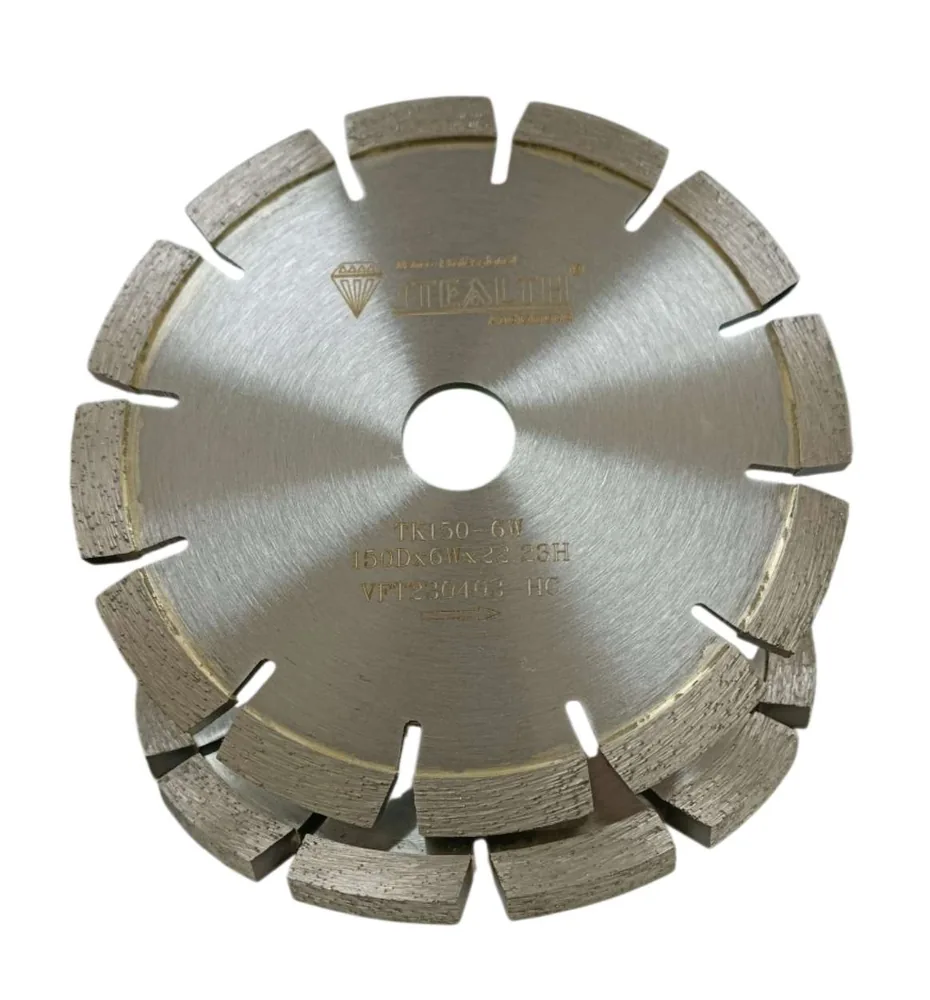 6"/152mm Diamond CMC Flat Top Cutting Blade, 6mm thick