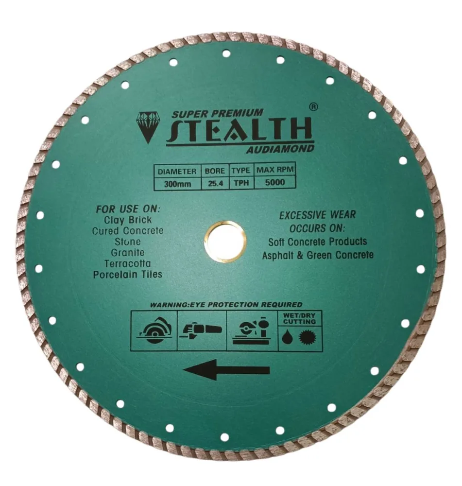 12"/305mm Super Turbo Diamond Cutting Blade