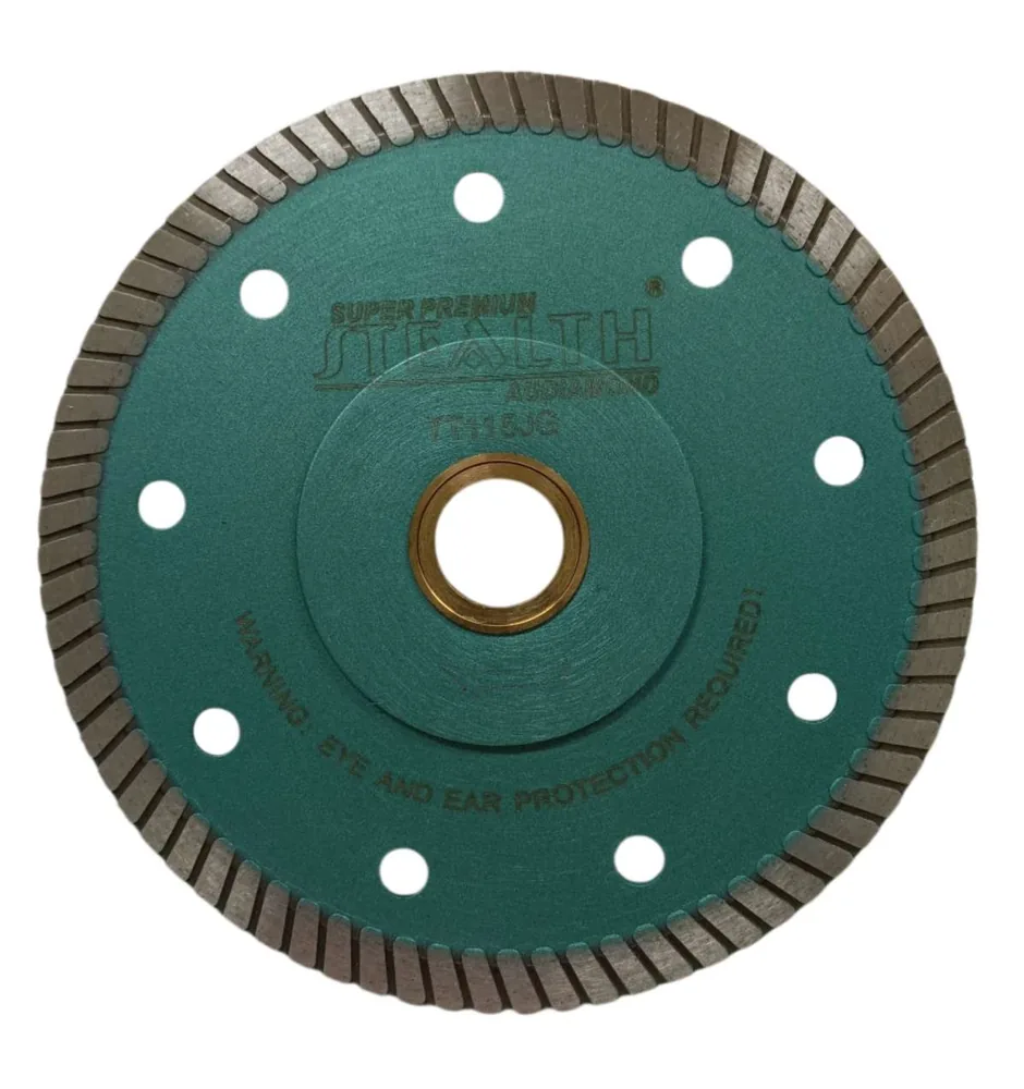 4.5"/115mm Ultra Thin Turbo Diamond Cutting Blade — Green