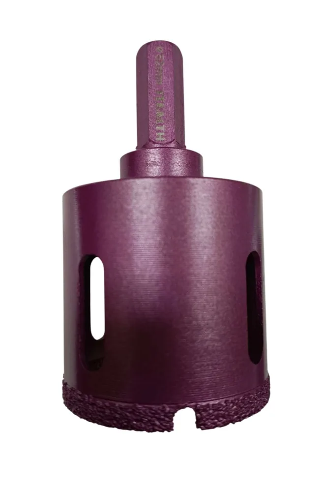 52mm Vacuum Brazed Diamond Drill Bit